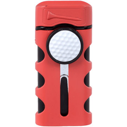 Lighter Vector Caddie WGroundskeep Single Torch Red Matte