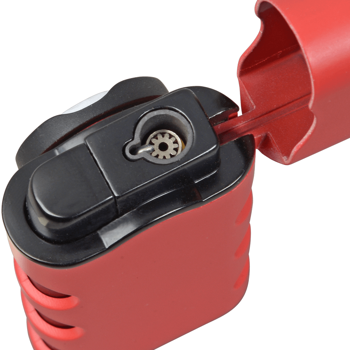 Lighter Vector Caddie WGroundskeep Single Torch Red Matte