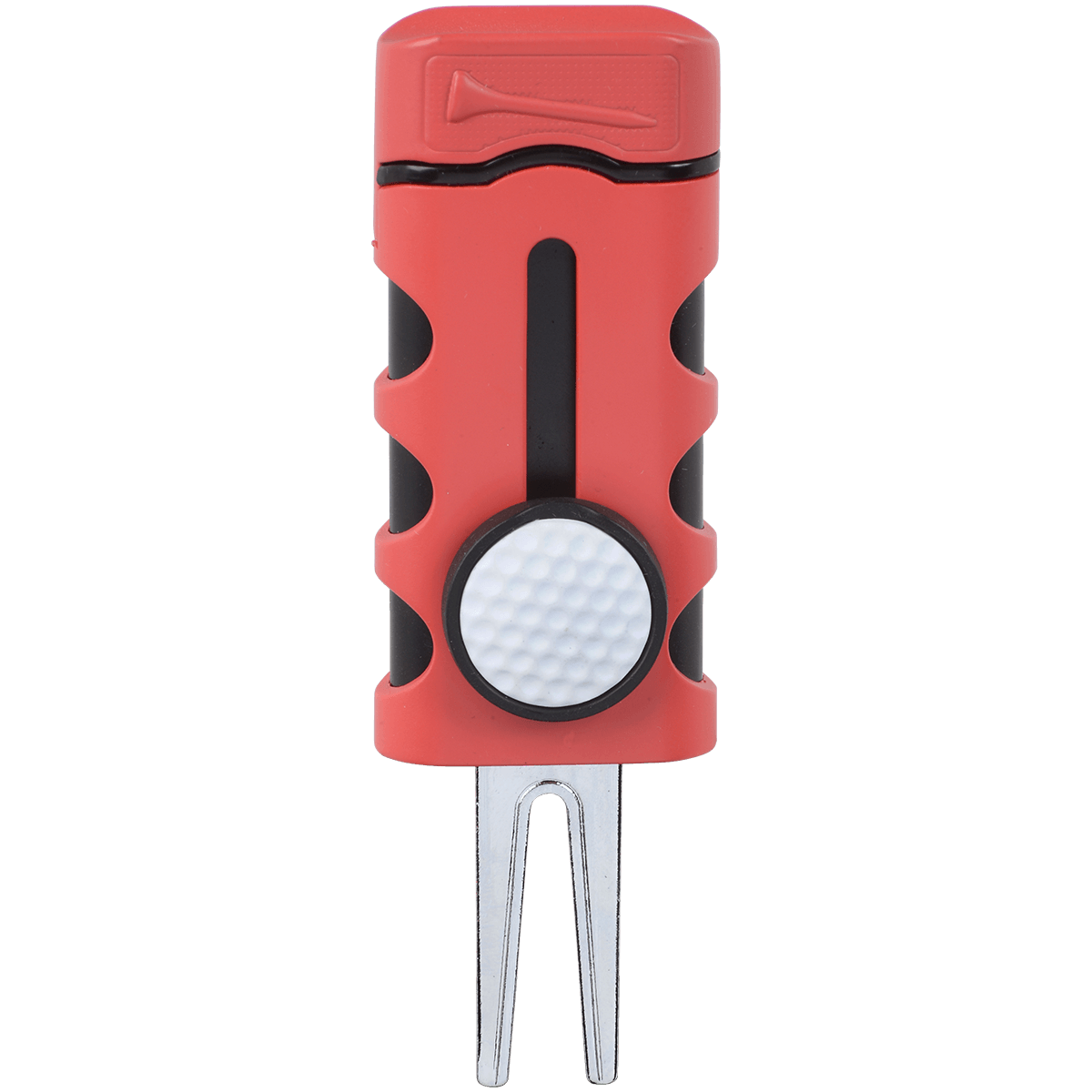Lighter Vector Caddie WGroundskeep Single Torch Red Matte