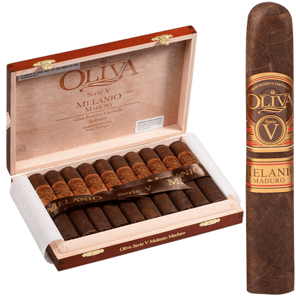 Oliva Serie V Melanio Maduro Robusto 10 Ct. Box 5.00X52