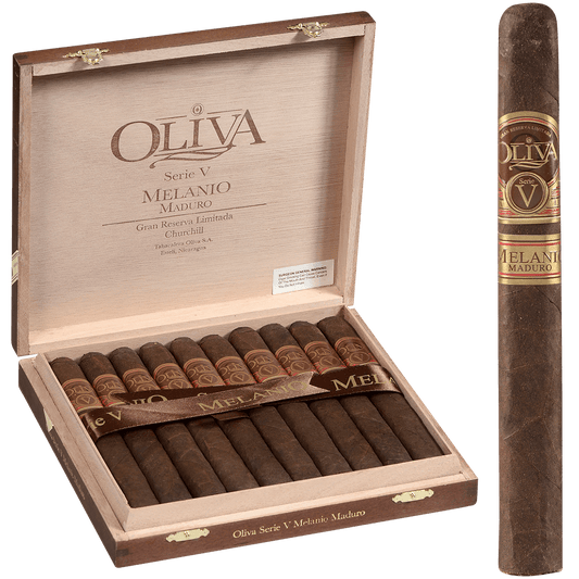 Oliva Serie V Melanio Maduro Churchill 10 Ct. Box 7.00X50