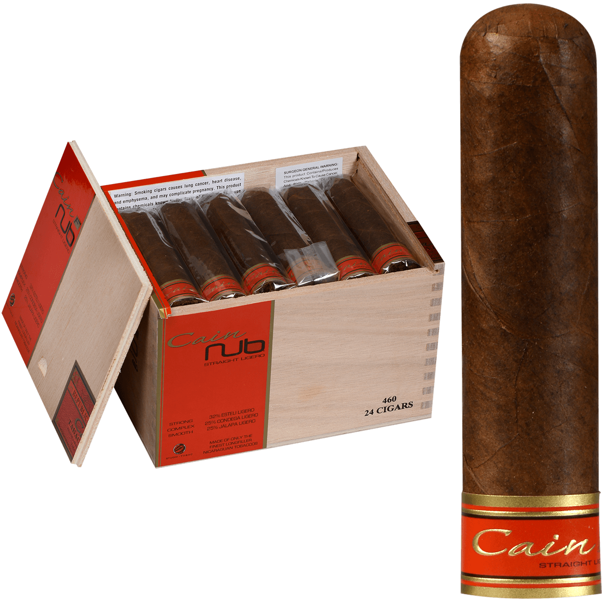 Nub Cain F 460 24 Ct. Box 4.00X60