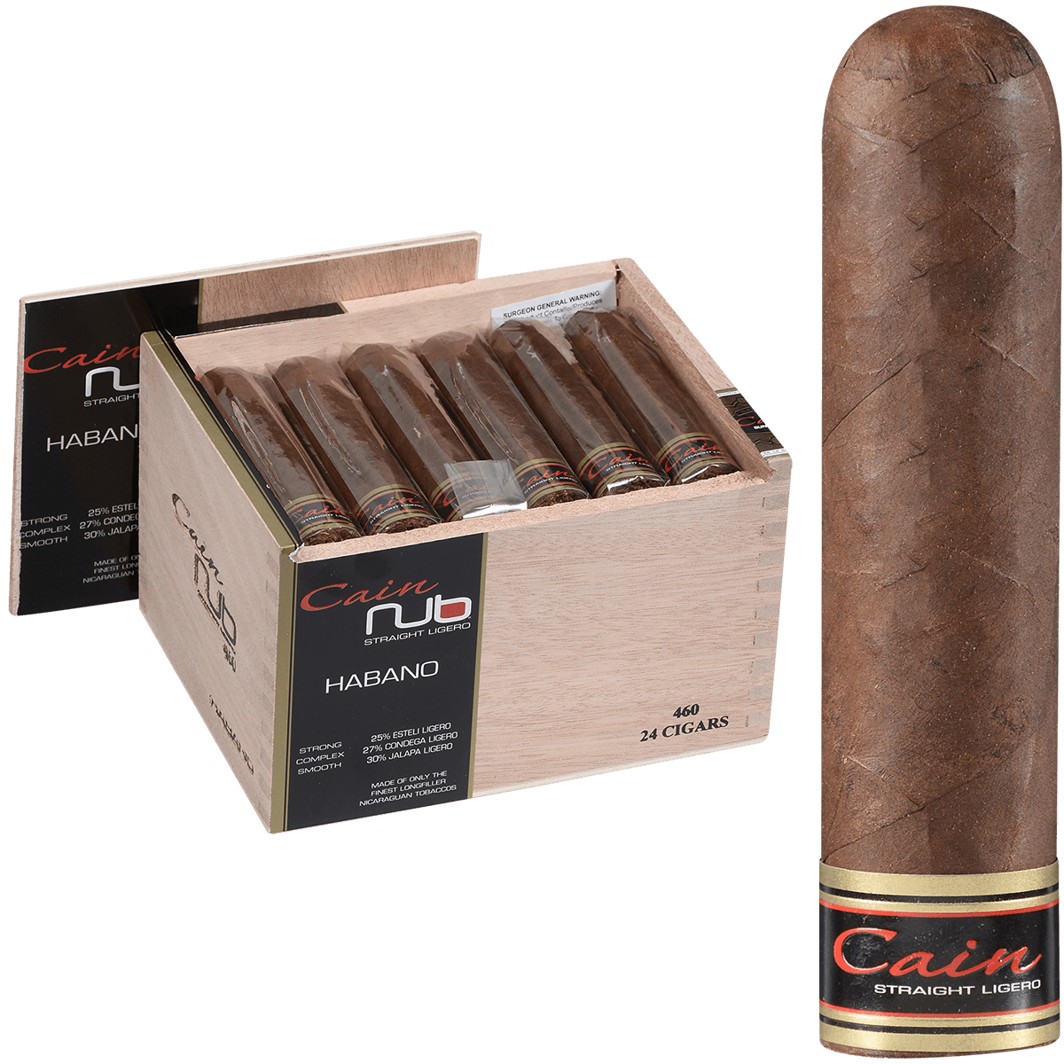 Nub Cain Habano 460 24 Ct. Box 4.00X60
