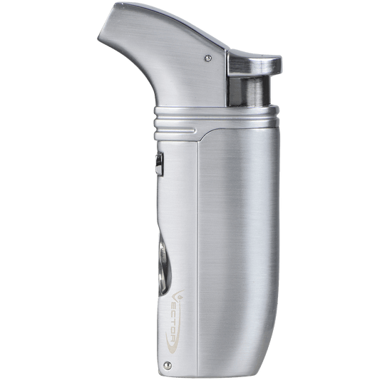 Lighter Vector Arsenal WPunch-Poker Chrome Satin