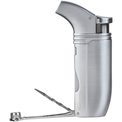 Lighter Vector Arsenal WPunch-Poker Chrome Satin