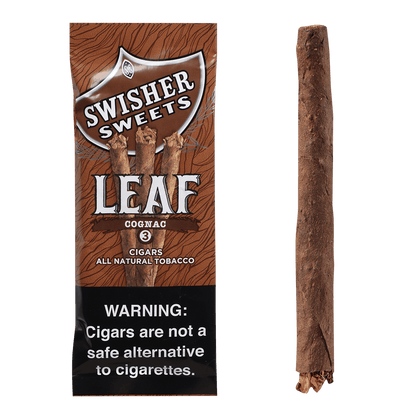 Swisher Sweets Leaf Cognac 10/3 30 Ct. Packs 4.00X30