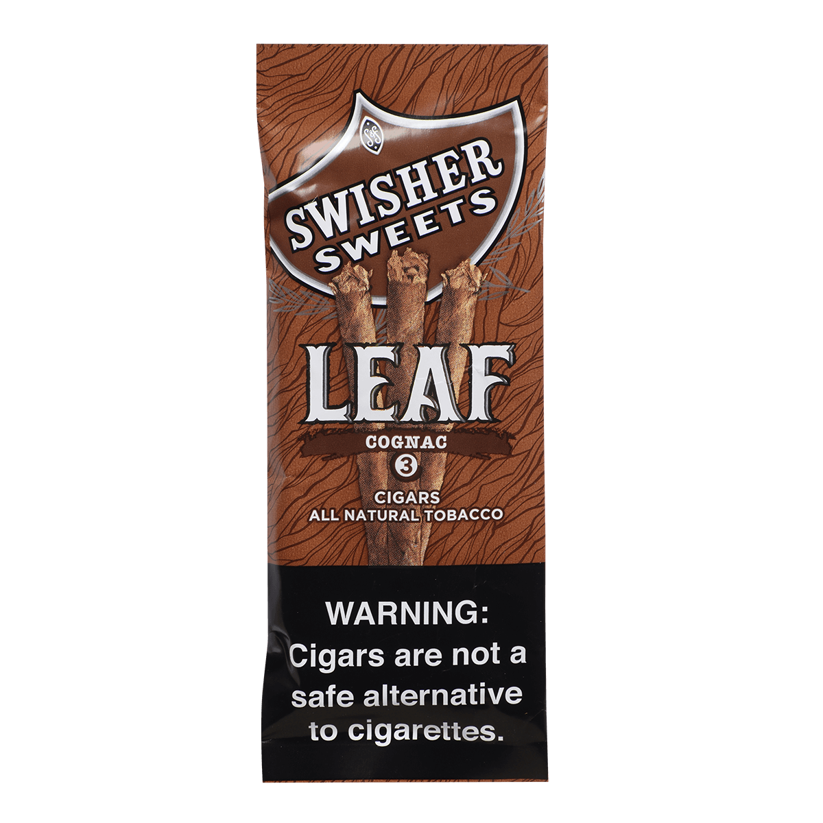 Swisher Sweets Leaf Cognac 10/3 30 Ct. Packs 4.00X30