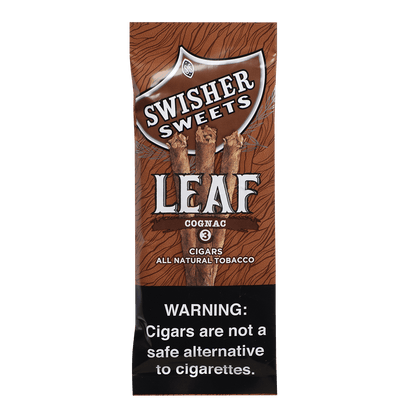 Swisher Sweets Leaf Cognac 10/3 30 Ct. Packs 4.00X30
