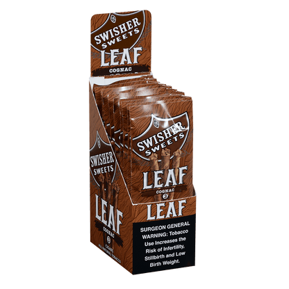 Swisher Sweets Leaf Cognac 10/3 30 Ct. Packs 4.00X30