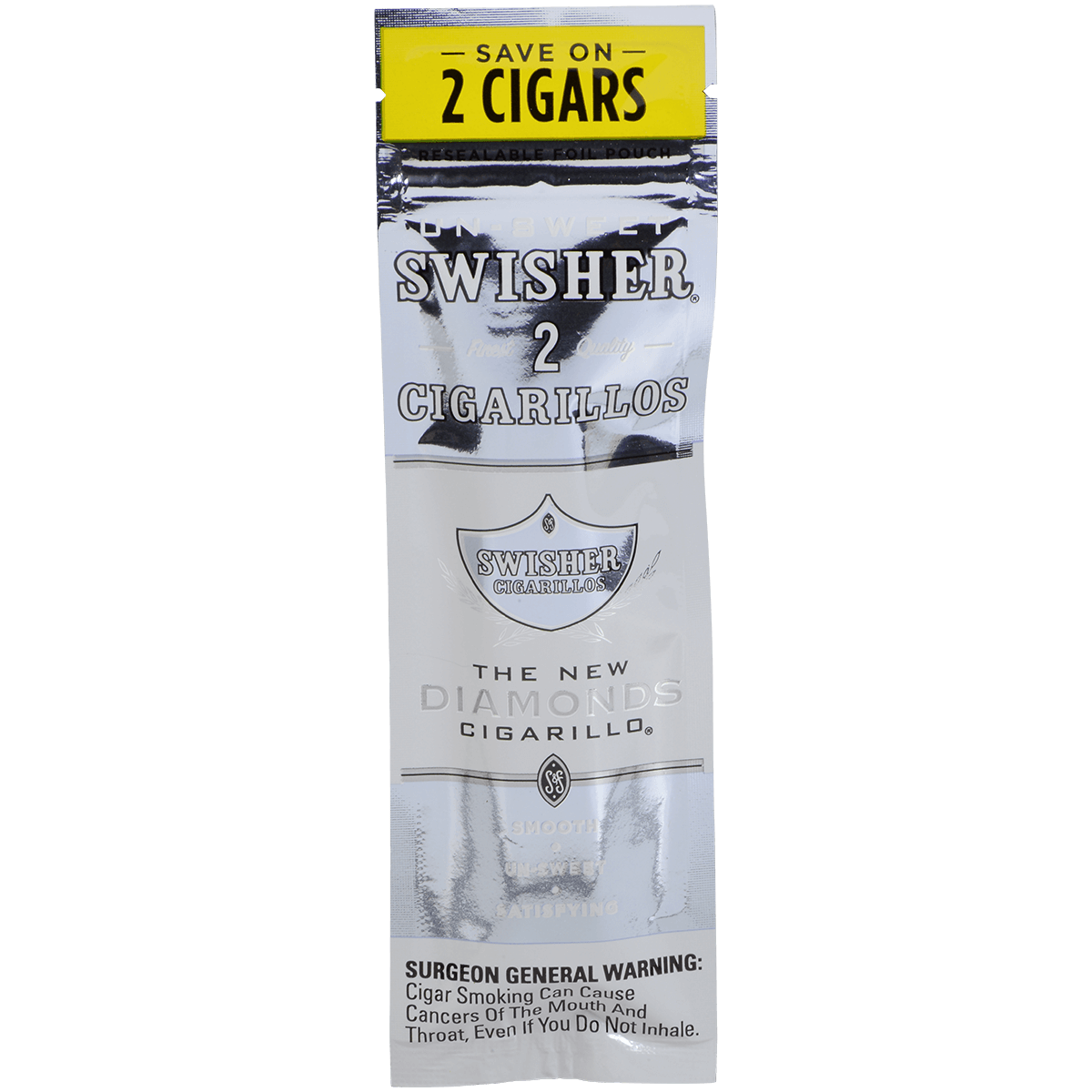 Swisher Sweets Cigarillos Diamonds 60 Ct. 30/2 Packs 4.00X30