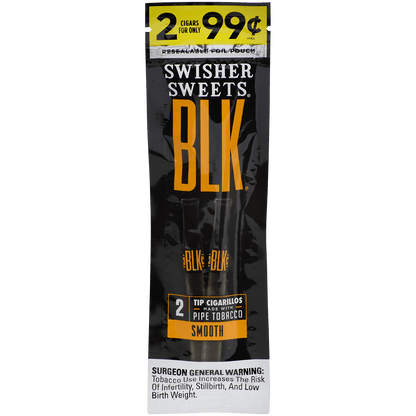 Swisher Sweets Cigarillos Black 30 Ct. 15/2 For .99¢ Packs 4.00X30