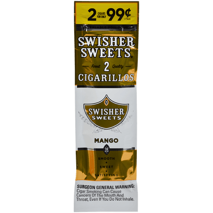 Swisher Sweets Cigarillos Mango 60 Ct. 30/2 For ¢.99 Packs 4.00X30