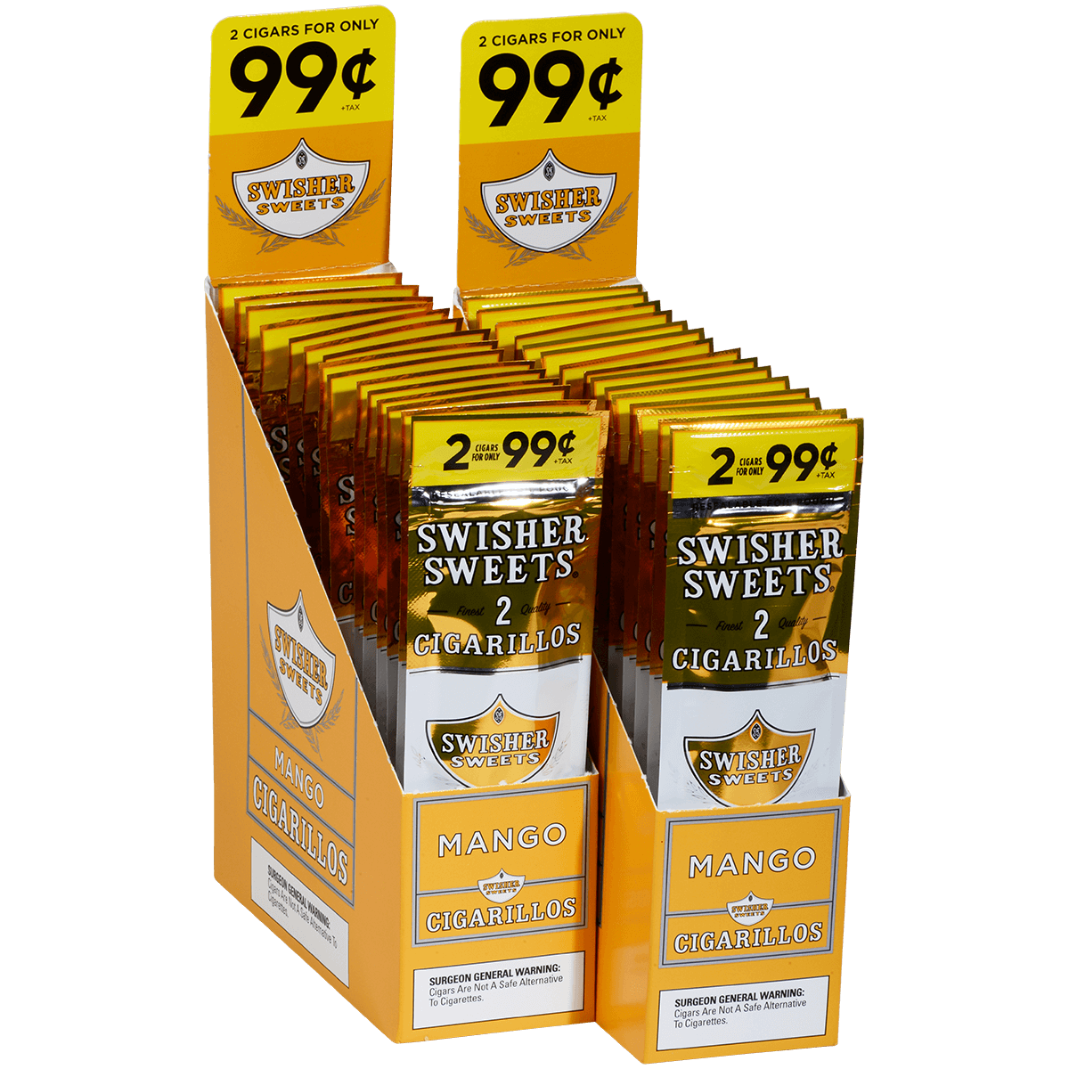 Swisher Sweets Cigarillos Mango 60 Ct. 30/2 For ¢.99 Packs 4.00X30
