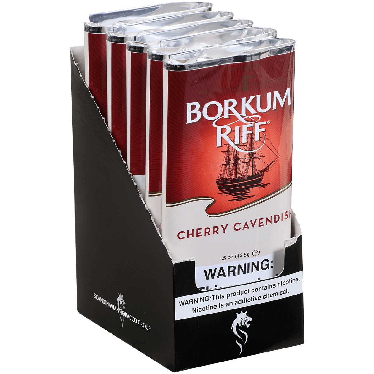 Borkum Riff Cherry Cavendish Pocket 5'S 1.50 Oz