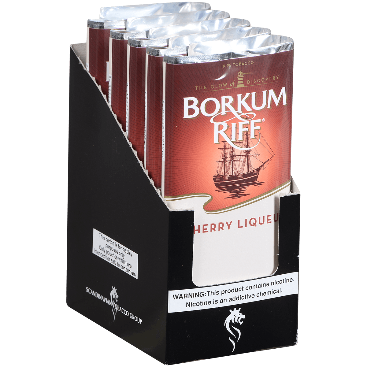 Borkum Riff Cherry Liqueur Pocket 5'S 1.50 Oz