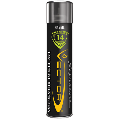 Butane Vector Refined Black Jumbo Size Can 15.15 Fl Oz 447 Ml 12 Ct.