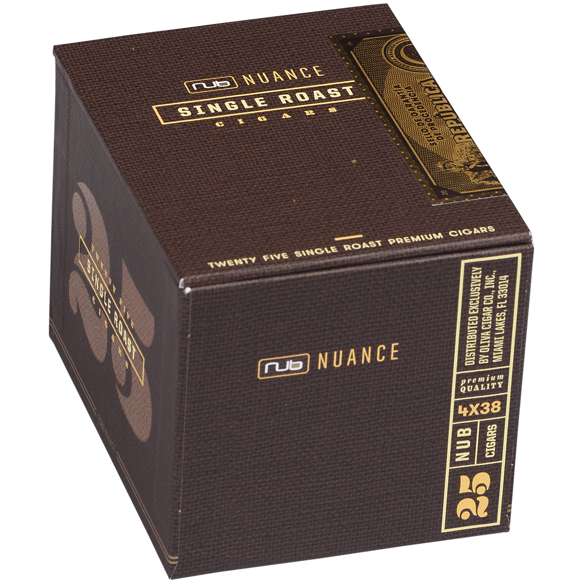 Nub Nuance Single Roast 438 25 Ct. Box 4.00X38