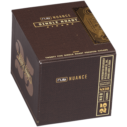 Nub Nuance Single Roast 438 25 Ct. Box 4.00X38