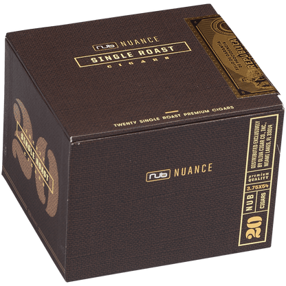 Nub Nuance Single Roast 354 20 Ct. Box 3.75X54