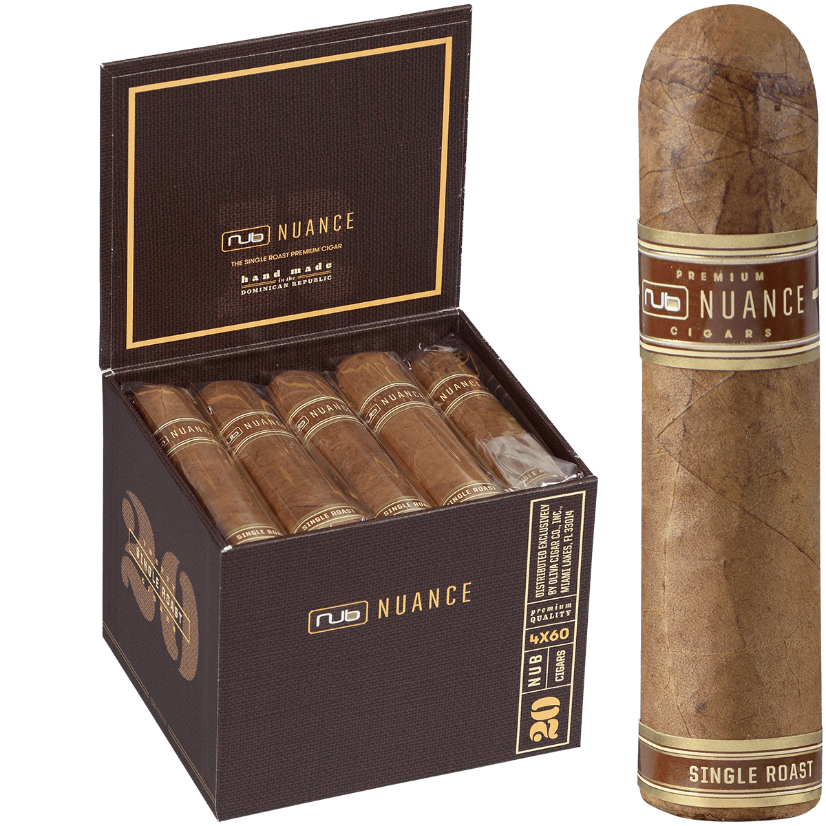 Nub Nuance Single Roast 460 20 Ct. Box 4.00X60