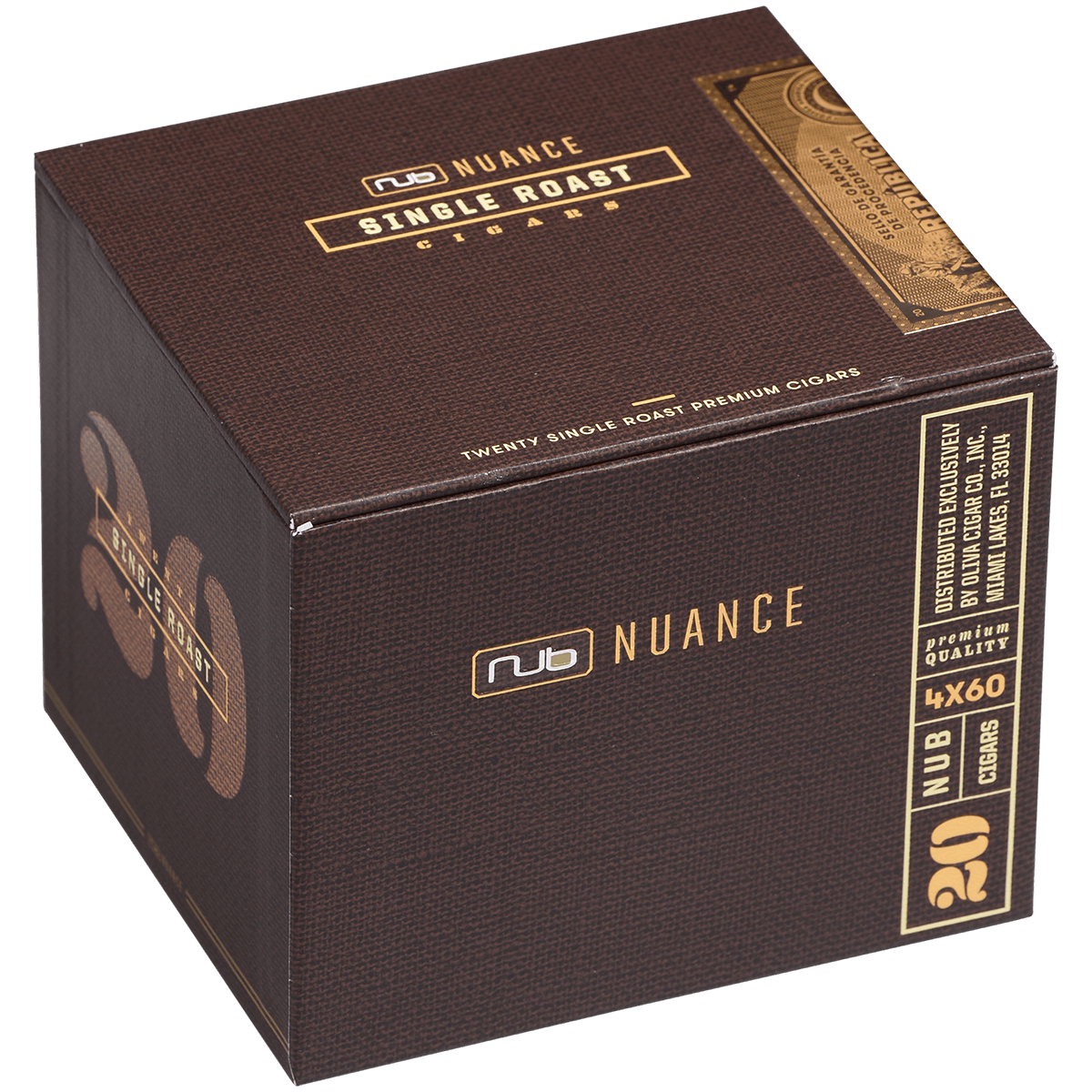 Nub Nuance Single Roast 460 20 Ct. Box 4.00X60
