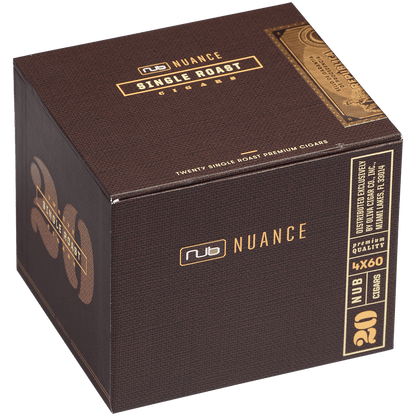 Nub Nuance Single Roast 460 20 Ct. Box 4.00X60