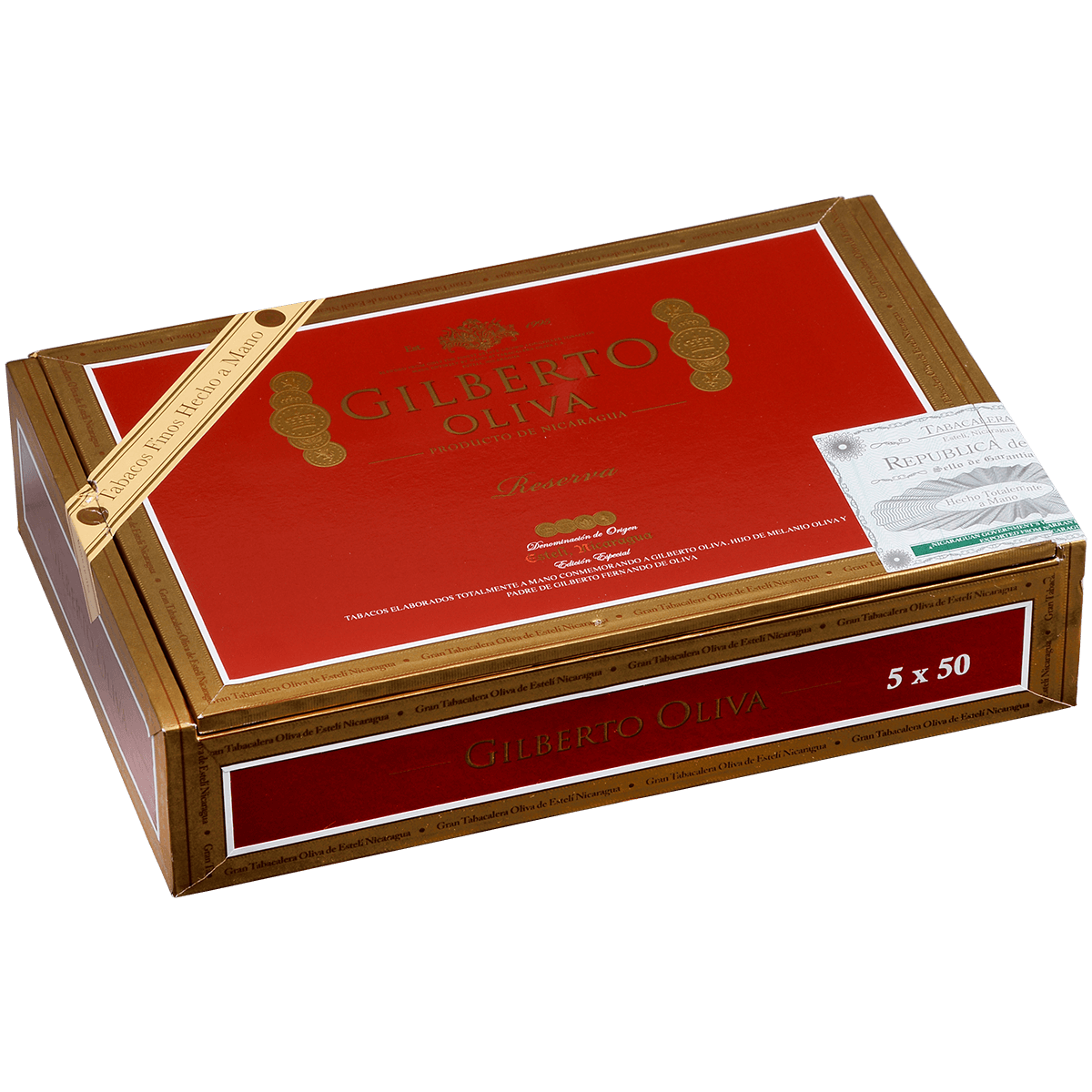 Gilberto Oliva Reserva Robusto 20 Ct. Box 5.00X50
