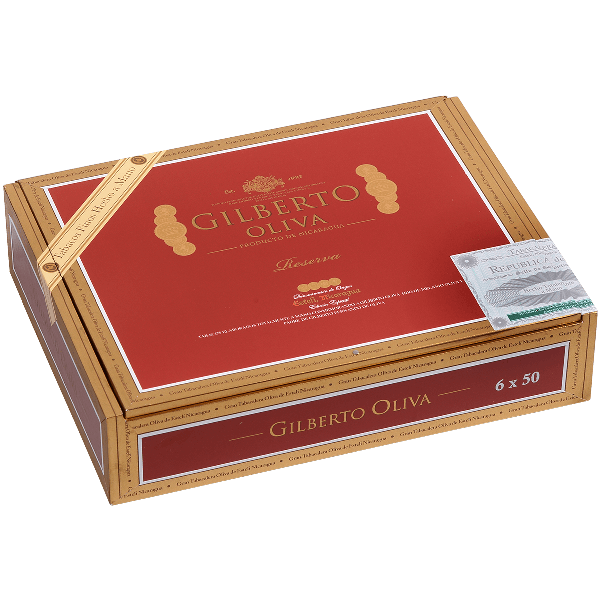 Gilberto Oliva Reserva Toro 20 Ct. Box 6.00X50