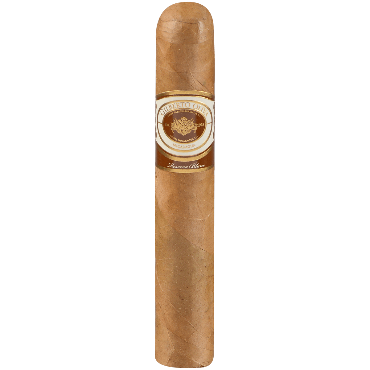 Gilberto Oliva Reserva Blanc Robusto 20 Ct. Box 5.00X50