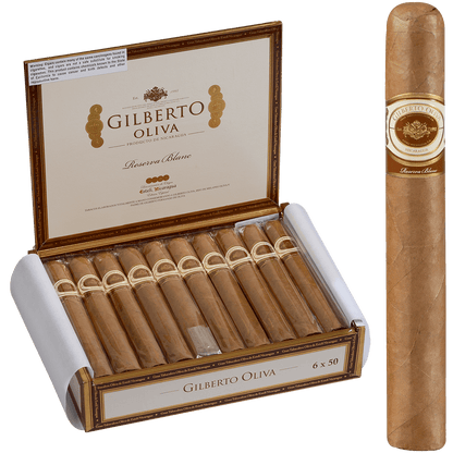 Gilberto Oliva Reserva Blanc Toro 20 Ct. Box 6.00X50