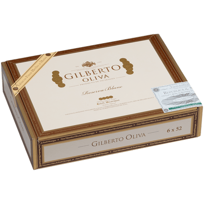 Gilberto Oliva Reserva Blanc Torpedo 20 Ct. Box 6.00X52T