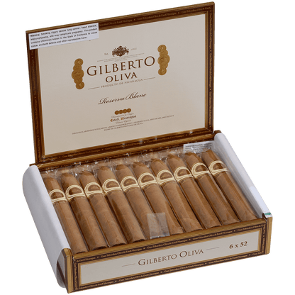 Gilberto Oliva Reserva Blanc Torpedo 20 Ct. Box 6.00X52T