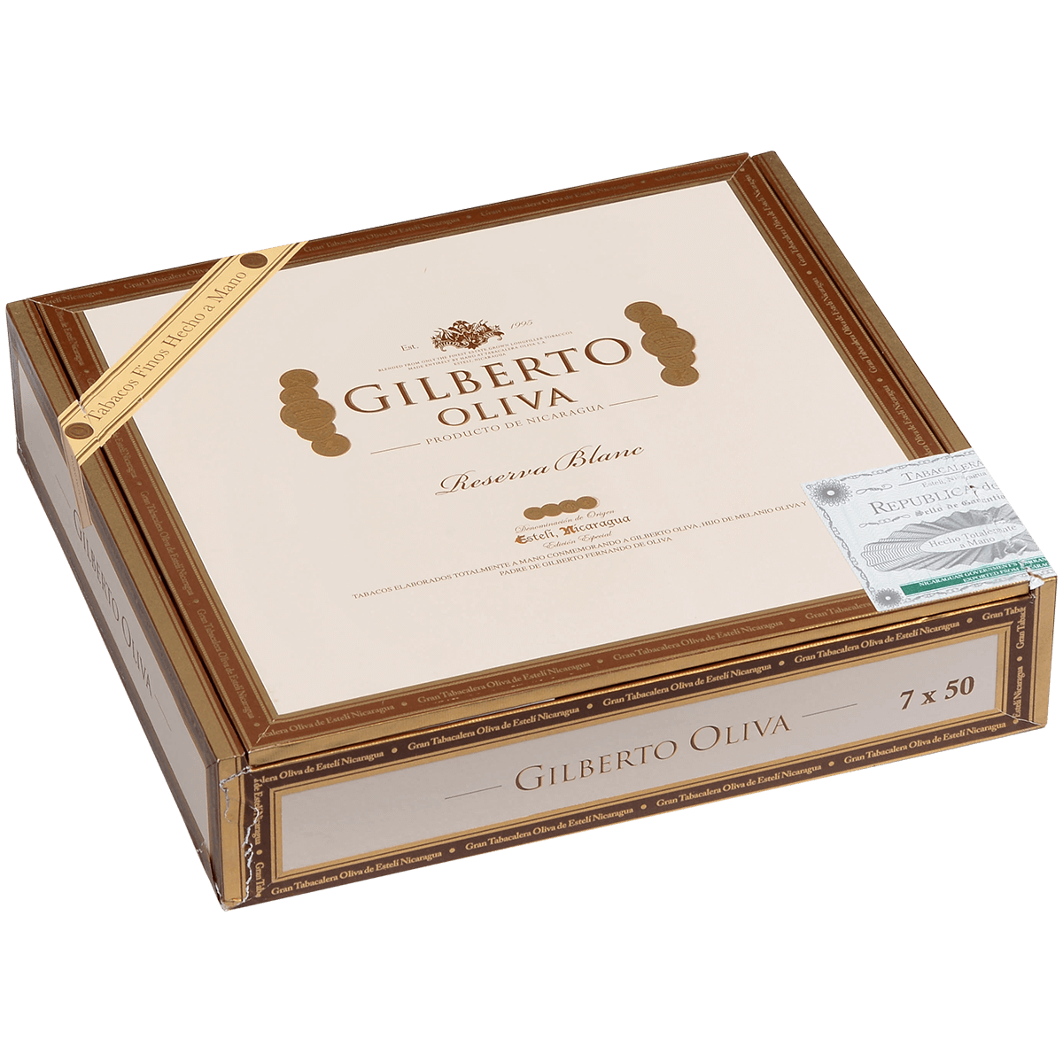 Gilberto Oliva Reserva Blanc Churchill 20 Ct. Box 7.00X50