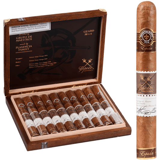 Montecristo Espada Guard 10 Ct. Box 6.00X50