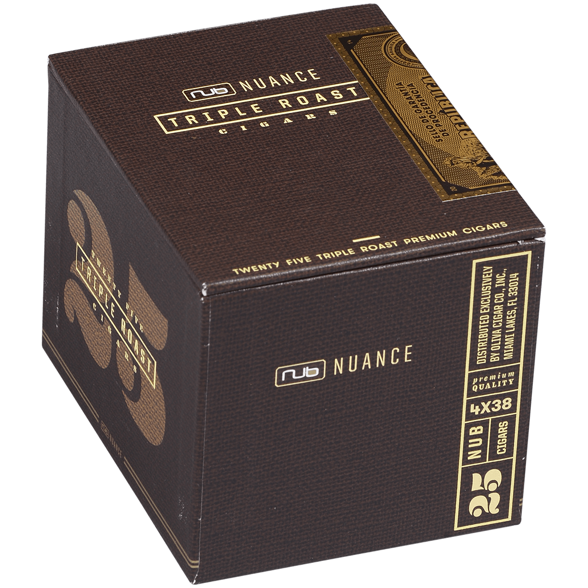 Nub Nuance Triple Roast 438 25 Ct. Box 4.00X38