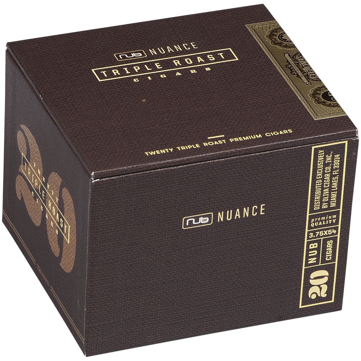 Nub Nuance Triple Roast 354 20 Ct. Box 3.75X54