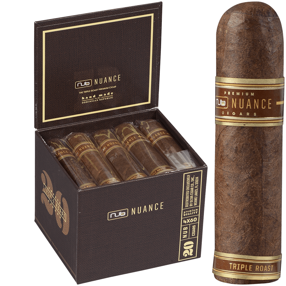 Nub Nuance Triple Roast 460 20 Ct. Box 4.00X60