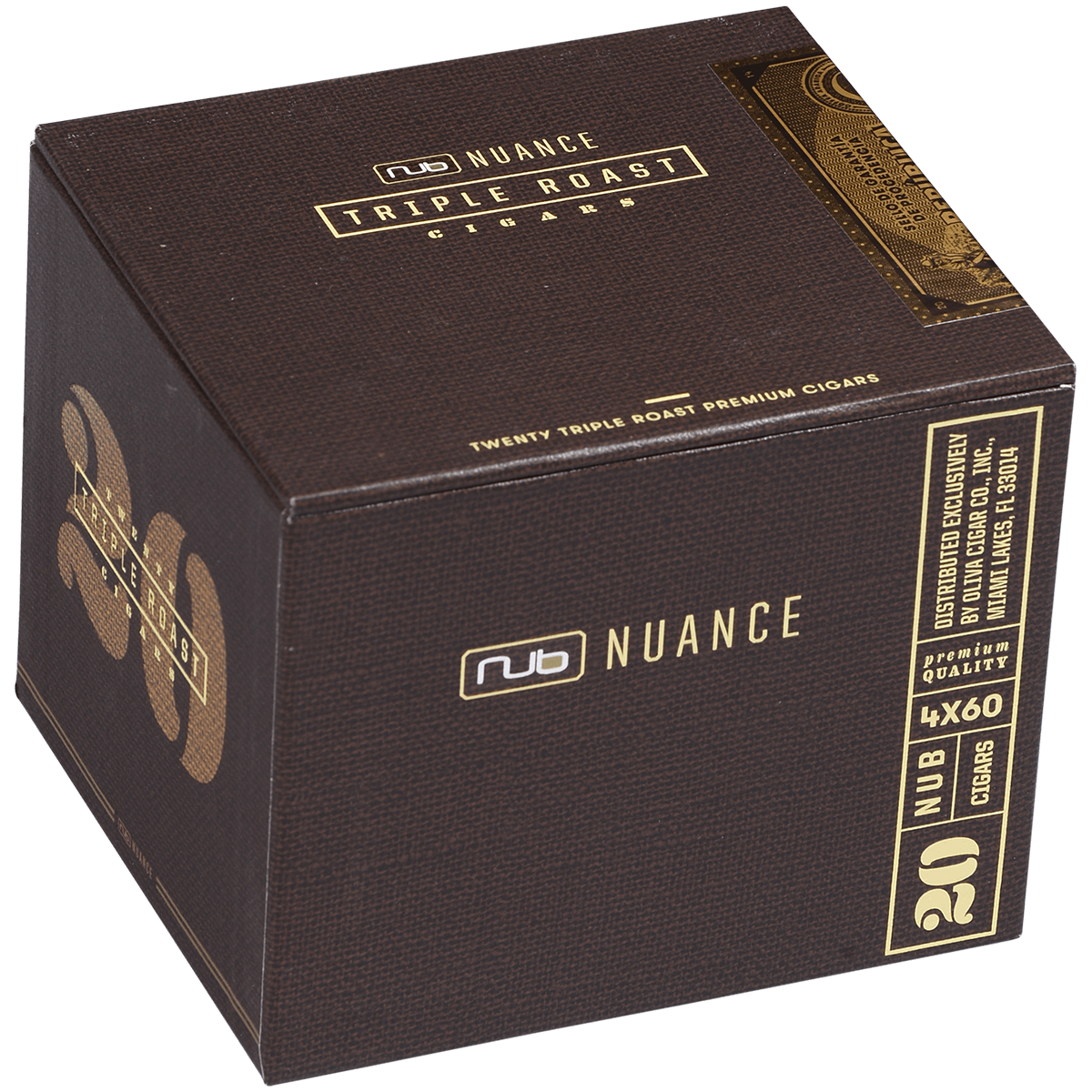 Nub Nuance Triple Roast 460 20 Ct. Box 4.00X60