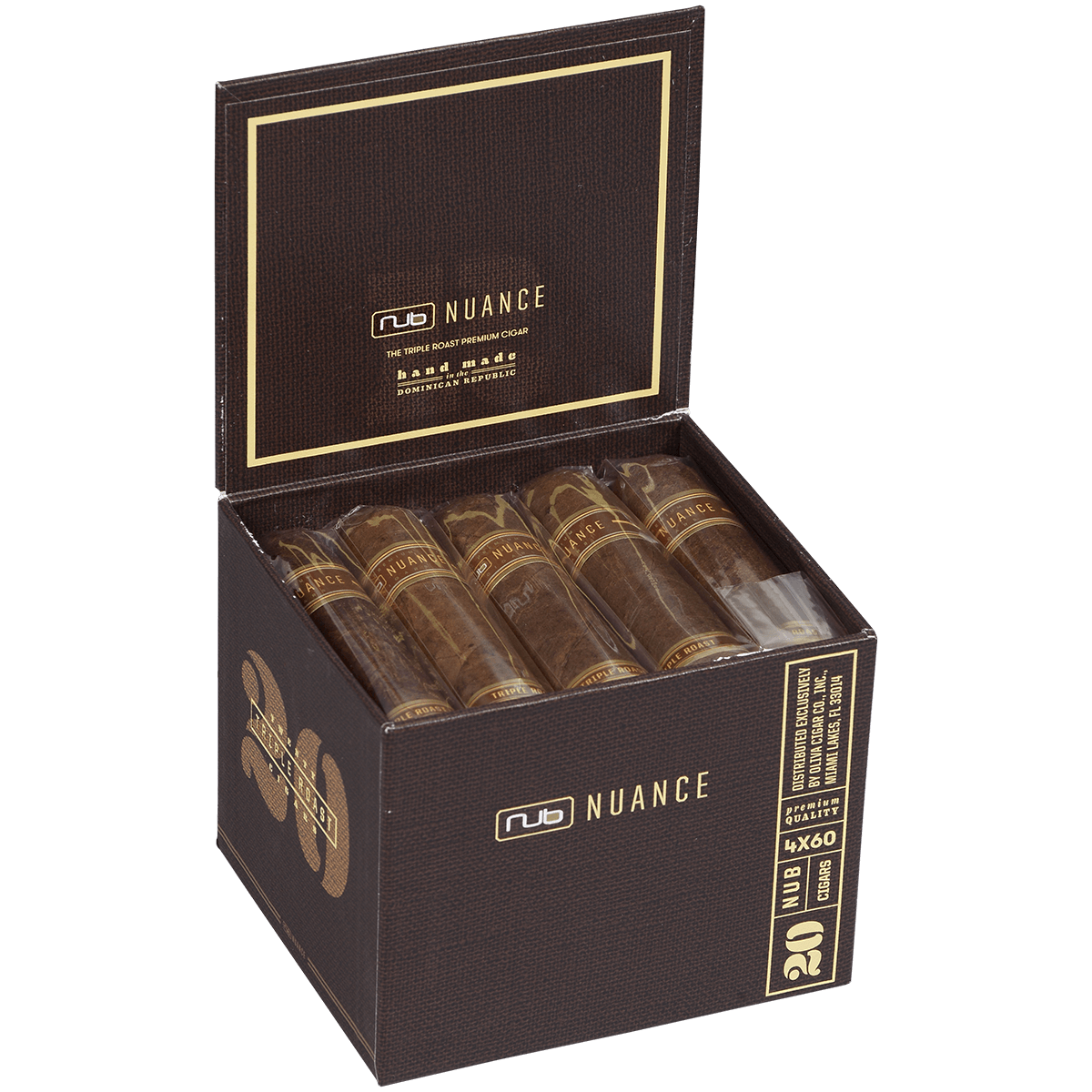 Nub Nuance Triple Roast 460 20 Ct. Box 4.00X60