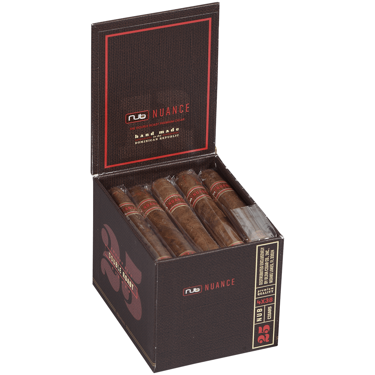 Nub Nuance Double Roast 438 25 Ct. Box 4.00X38