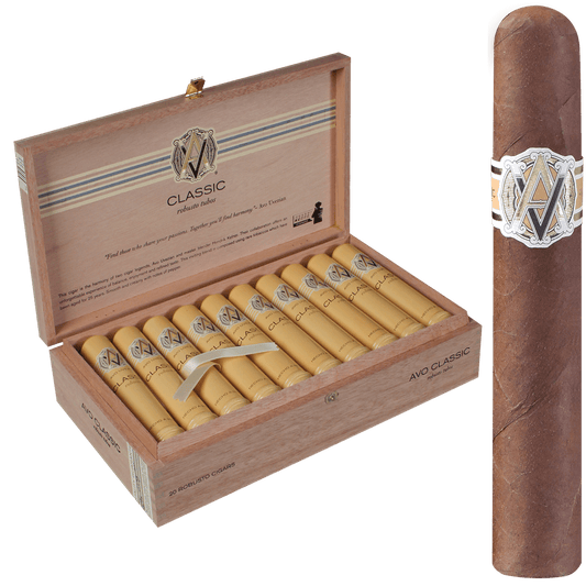 Avo Classic Robusto Tubos 20 Ct. Box 5.00X50