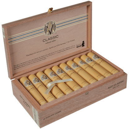 Avo Classic Robusto Tubos 20 Ct. Box 5.00X50