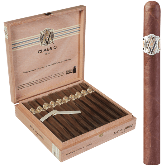Avo Classic No. 5 Grand Corona 20 Ct. Box 6.88X46