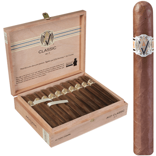 Avo Classic No. 2 Toro 20 Ct. Box 6.00X50
