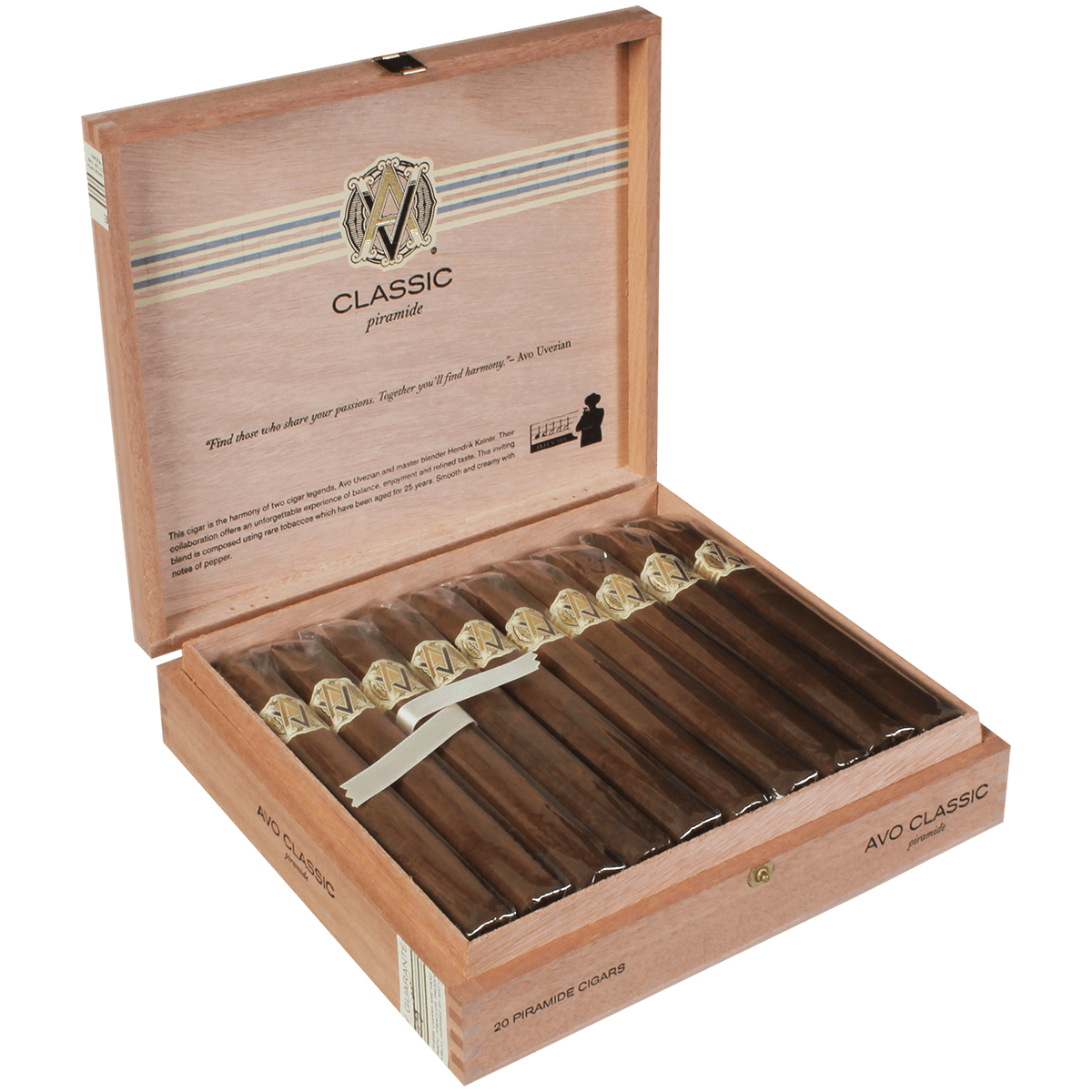 Avo Classic Piramides 20 Ct. Box 7.00X36/54