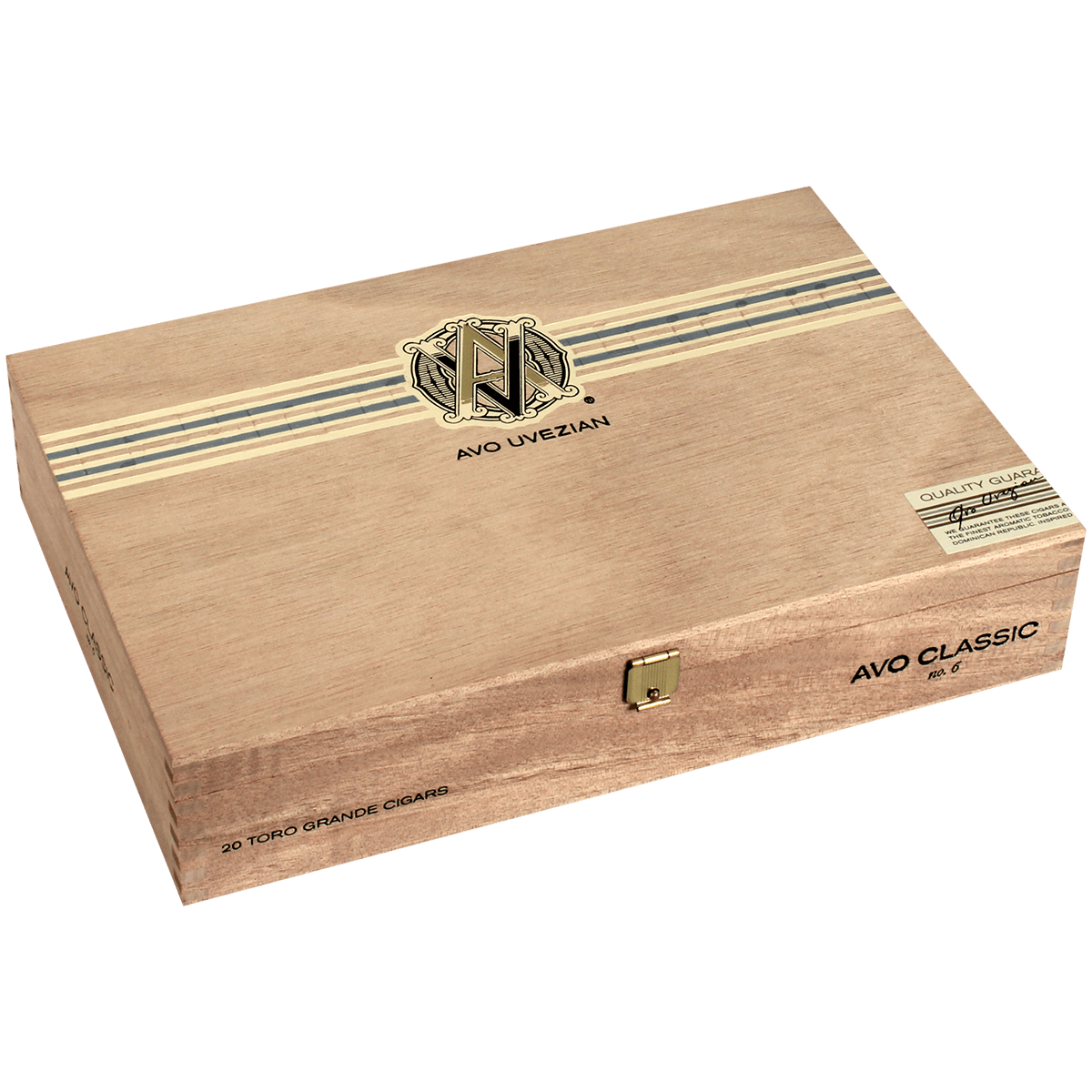 Avo Classic No. 6 Toro Grande 20 Ct. Box 6.00X60
