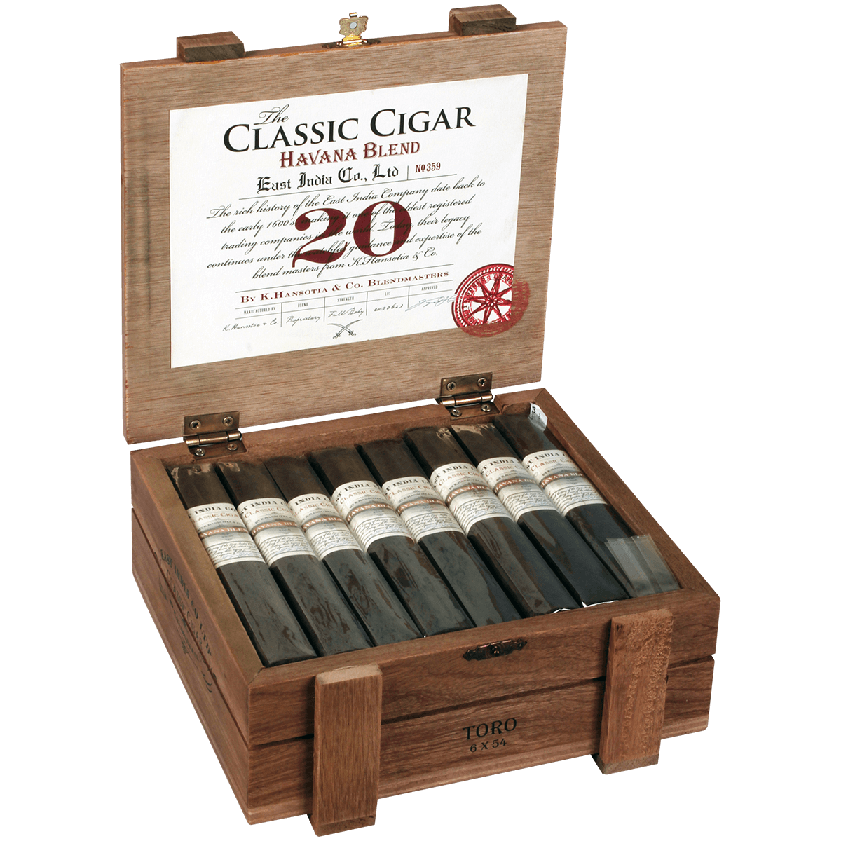 Gurkha Classic Havana Blend Toro 24 Ct. Box 6.00X54