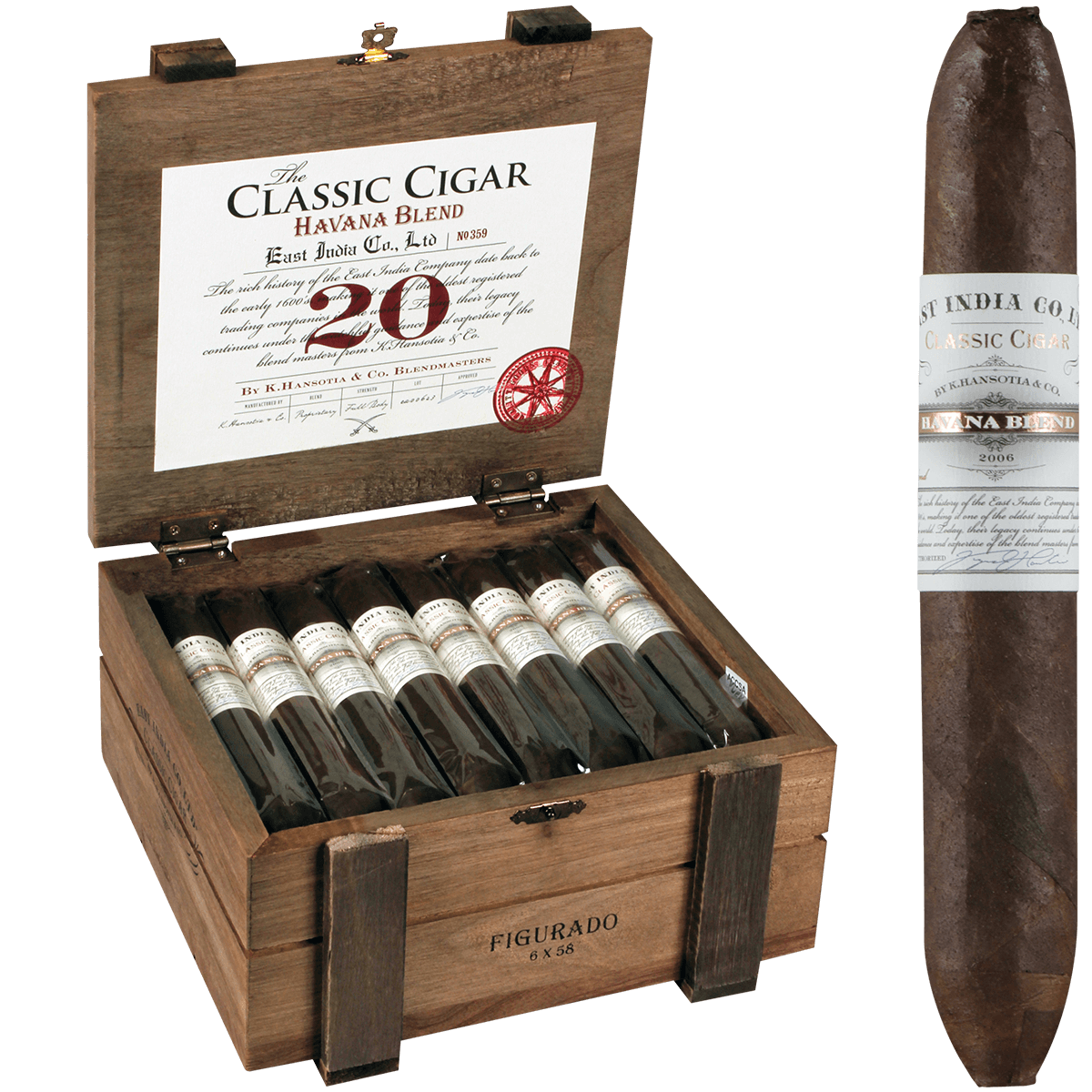 Gurkha Classic Havana Blend Figurado 24 Ct. Box 6.00X58