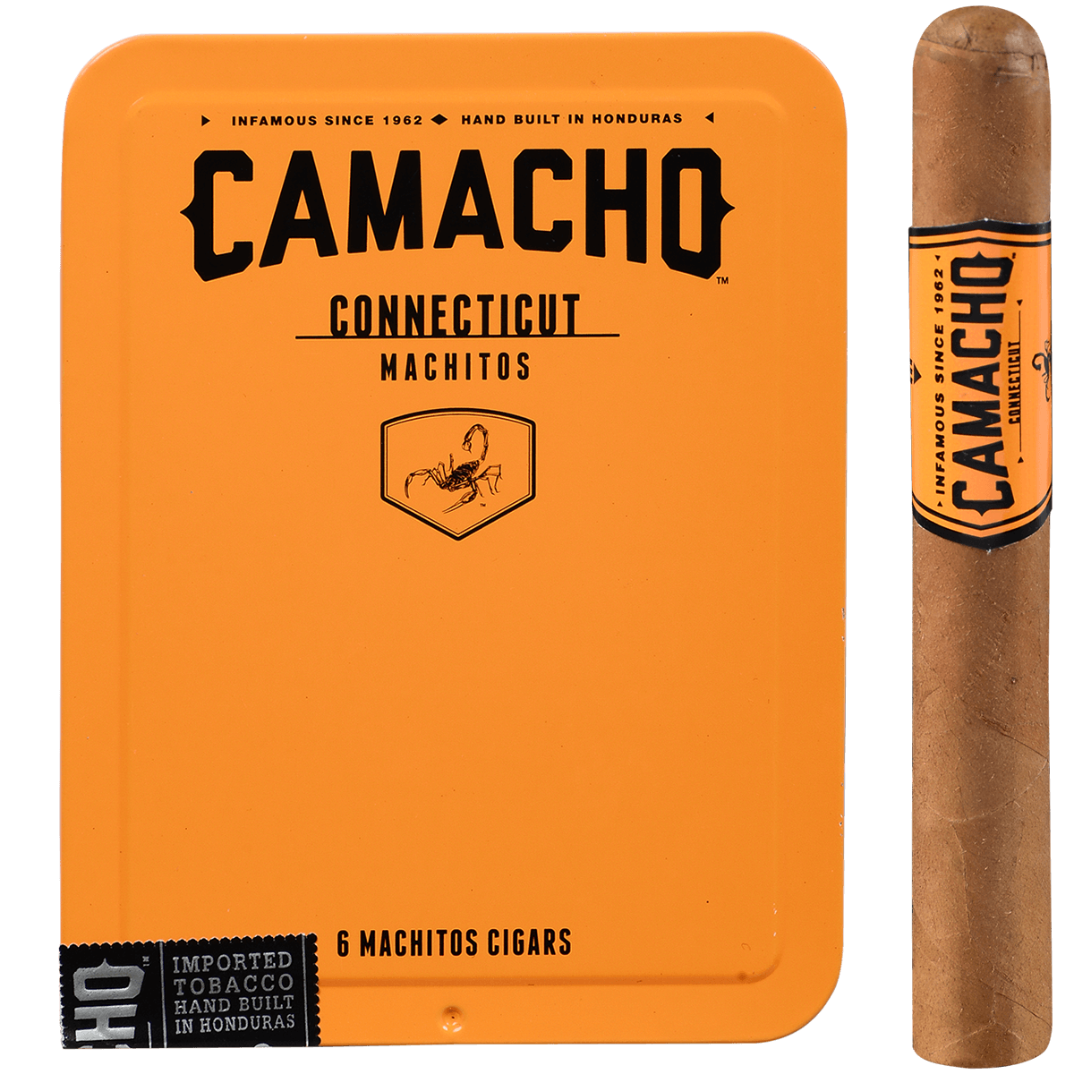 Camacho Connecticut Machitos 5/6 Ct. Tins 4.00X32