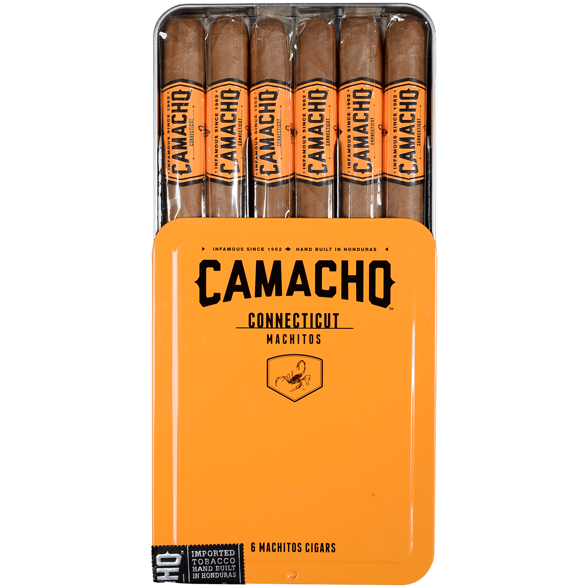 Camacho Connecticut Machitos 5/6 Ct. Tins 4.00X32